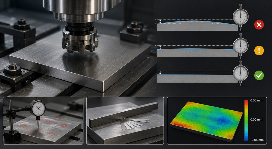Flatness in CNC Machining
