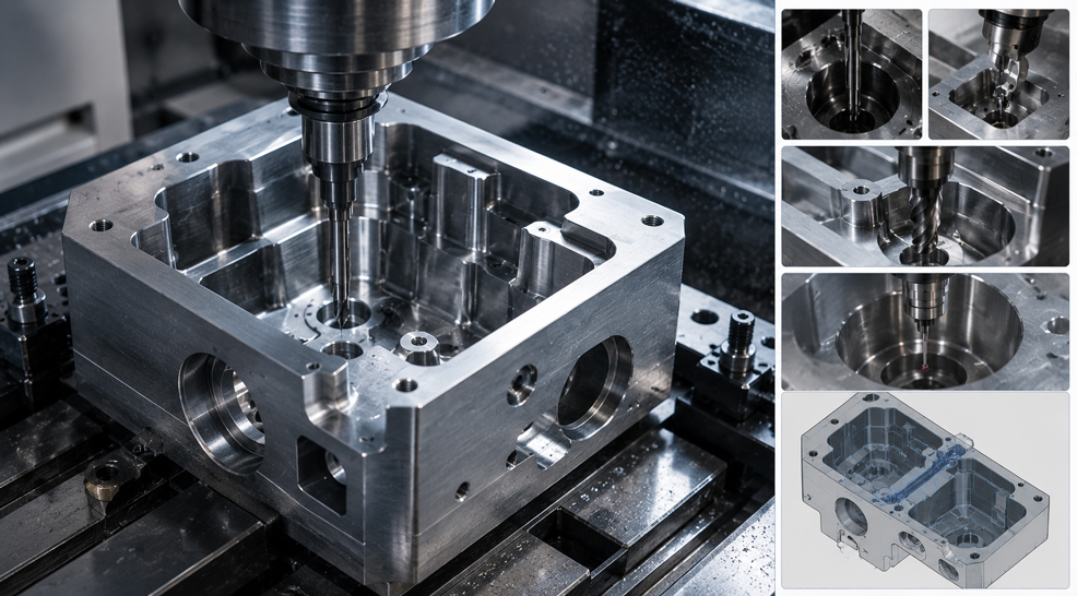 CNC Machining Internal Cavities