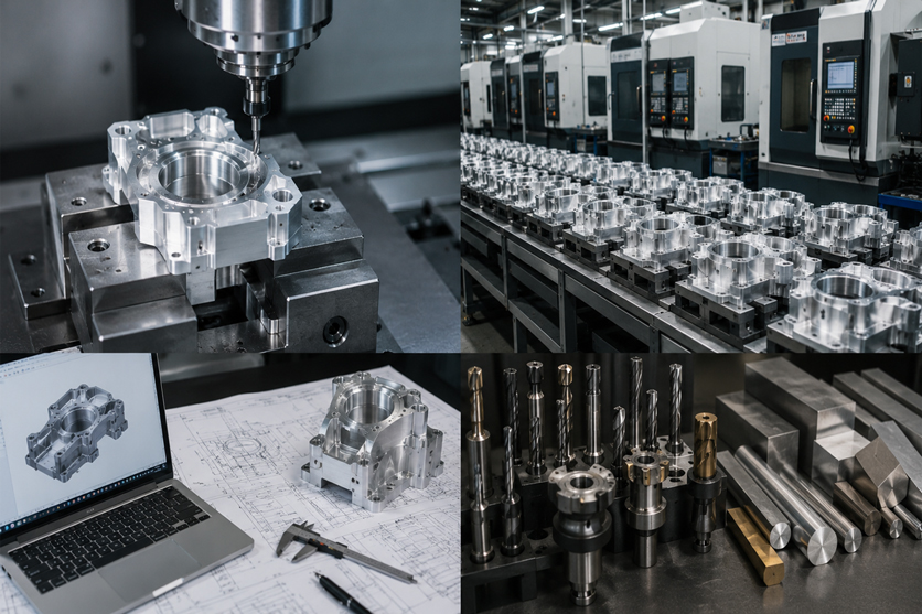 OVERVIEW OF PROTOTYPE CNC MACHINING AND PRODUCTION MACHINING
