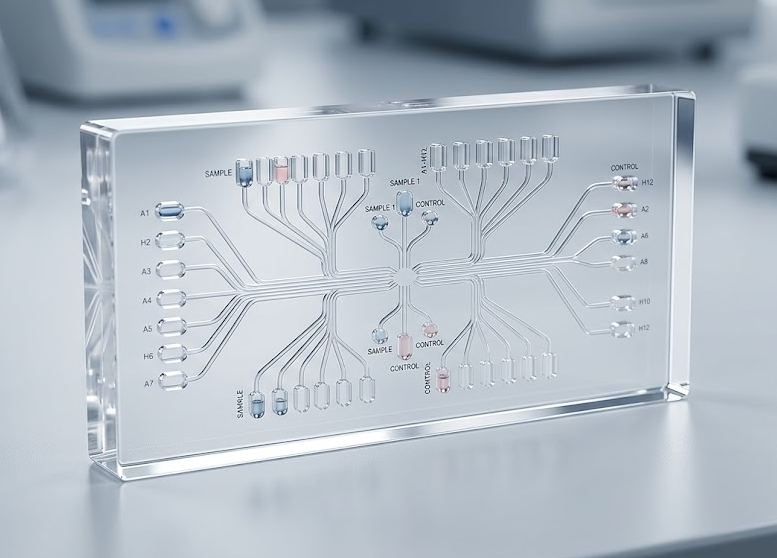 Acrylic PMMA Diagnostics Plate