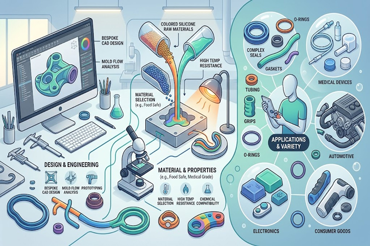 WHAT ARE CUSTOM SILICONE PARTS