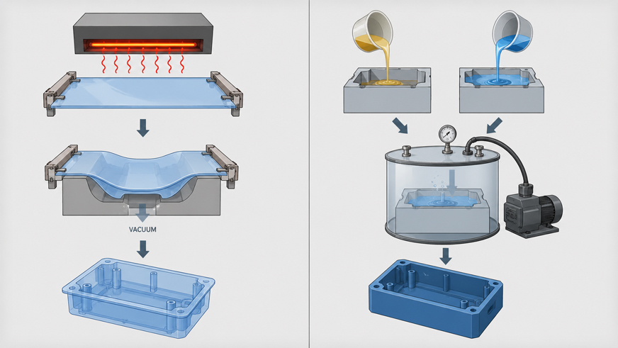 Vacuum Forming or Vacuum Casting