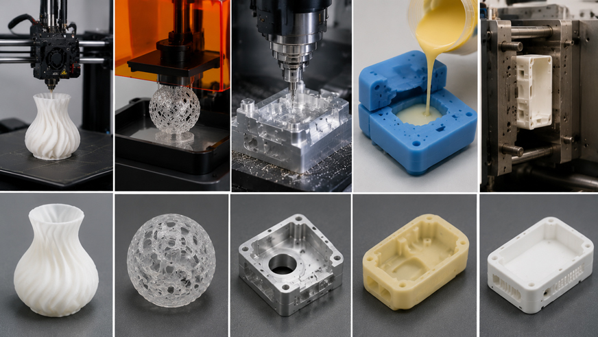 RAPID PROTOTYPE MACHINING PROCESSES